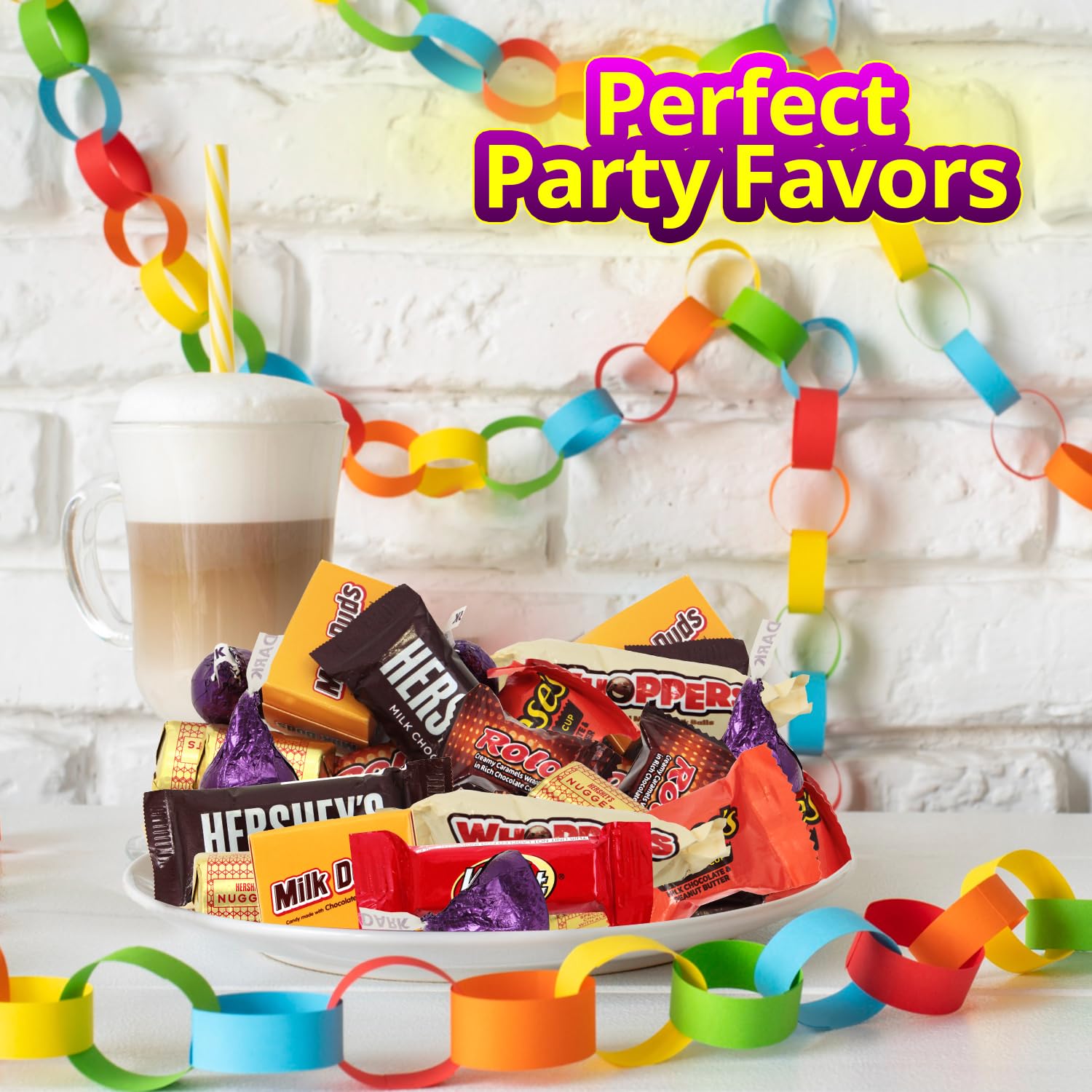 Assorted Chocolate Candy Variety Pack - 2 Lb Bulk Easter Candies Chocolate Mix - Bulk Mini Chocolates Candy Bars Individually Wrapped - Individually Wrapped Candies for Easter Egg hunt - Image 3